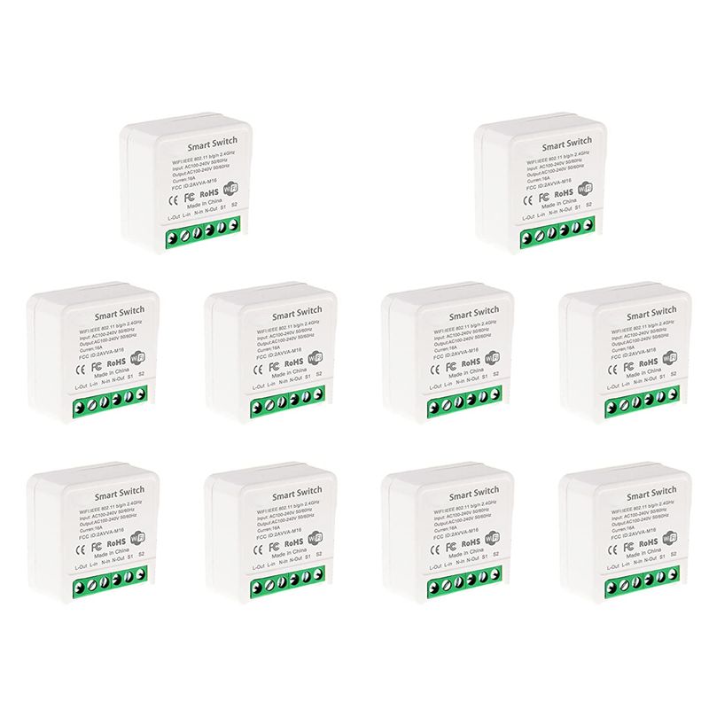 Smart Relay Tuya - Interruptor de relé inteligente Wi-Fi en