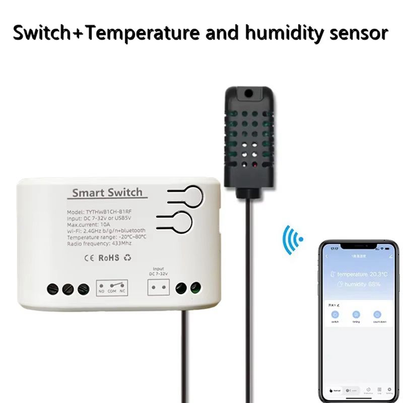 A01F-Tuya Smart Life Interrupt - Smart Relay Tuya reseña y precio