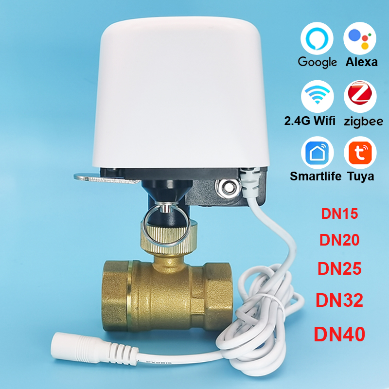 Válvula de agua Tuya Zigbee Wi - Home Assistant Tuya reseña y precio