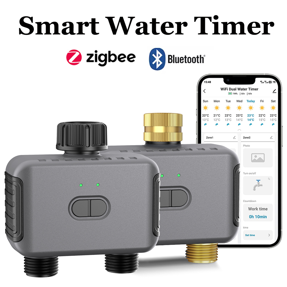 Temporizador de agua inteligen - Tuya Smart reseña y precio