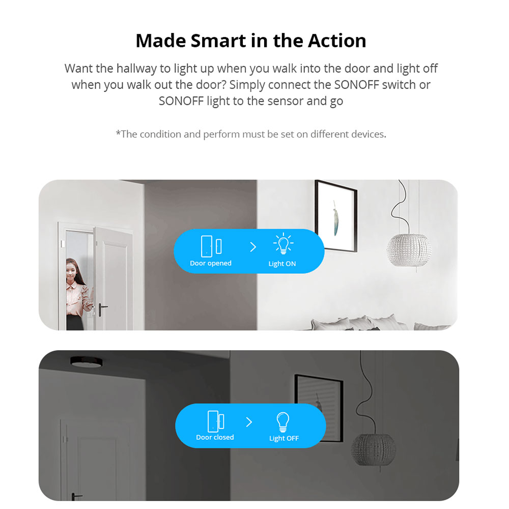 Sonoff-Sensor de seguridad ina - Sonoff reseña y precio
