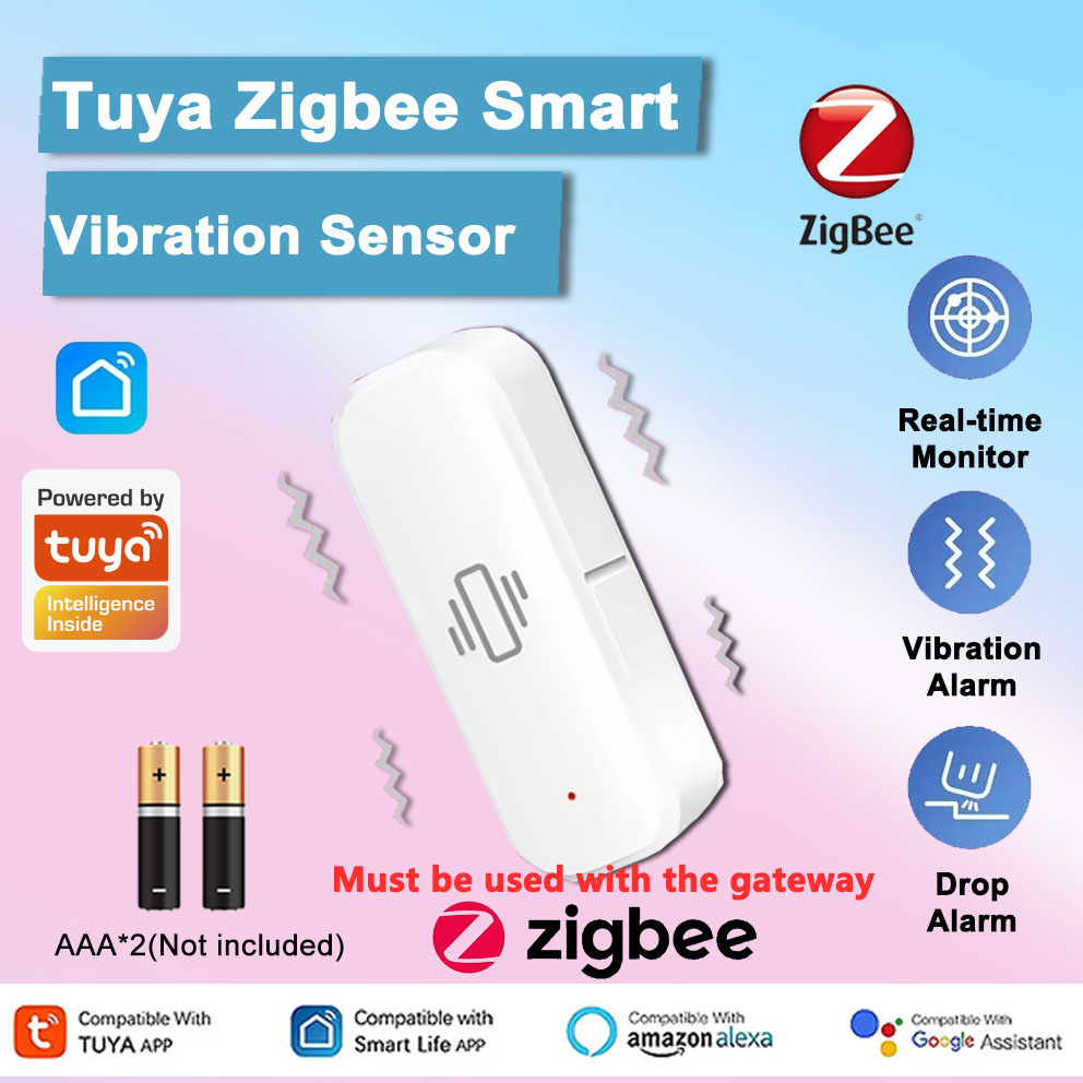 Sensor de vibración inteligent - Home Assistant Tuya reseña y precio