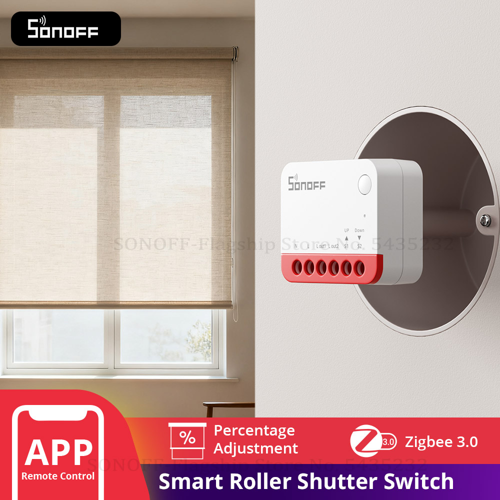 SONOFF MINI-ZBRBS Interruptor  - Sonoff reseña y precio