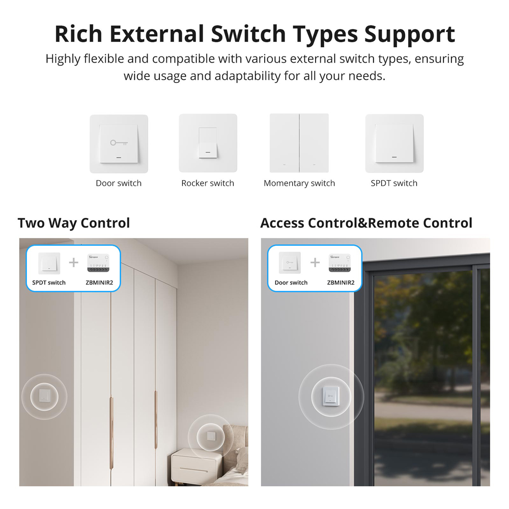 Interruptor inteligente Zigbee - Sonoff Basic reseña y precio