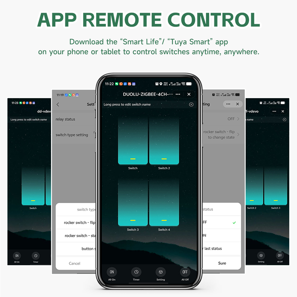 Módulo de Interruptor Intelige - Tuya 4 Channel reseña y precio
