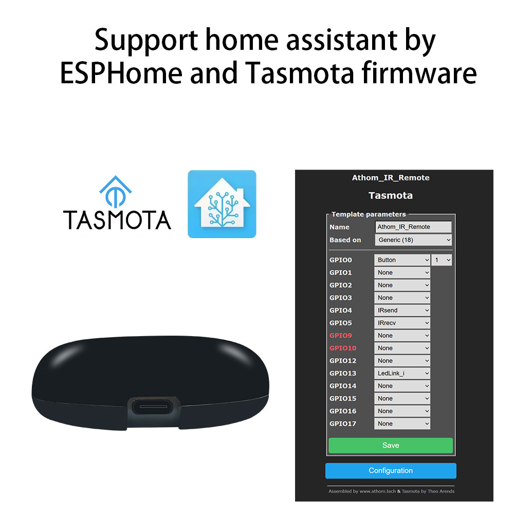 Tasmota MQTT IR Control remoto - Tasmota reseña y precio